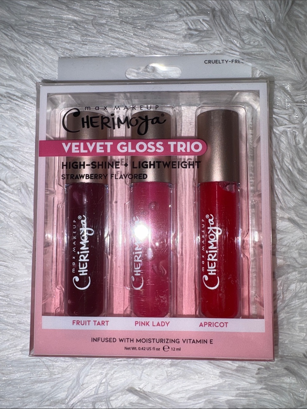Cherimoya Velvet Gloss Trio